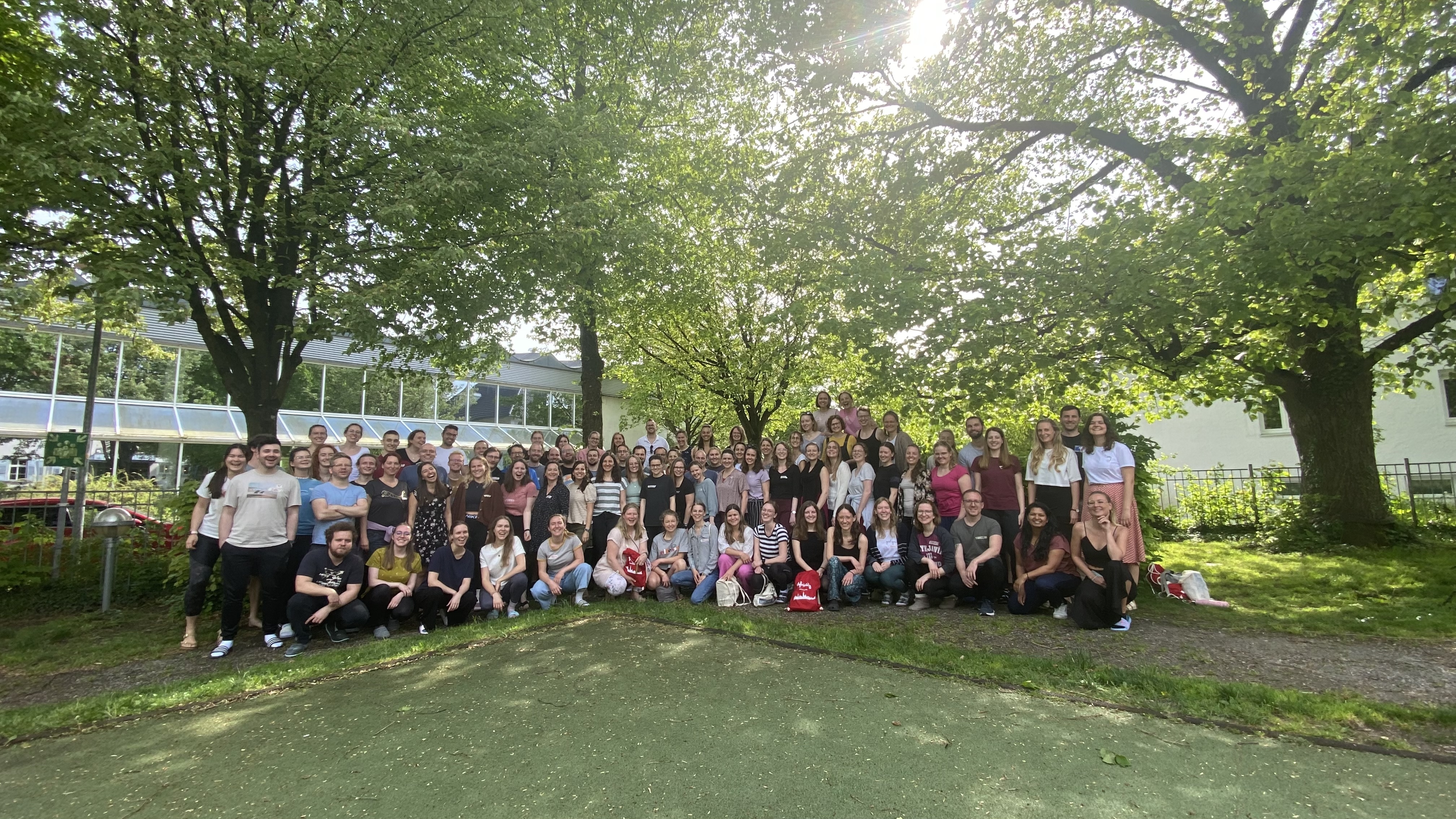 Probenwochenende Lindau Gruppenfoto des Chors in Lindau